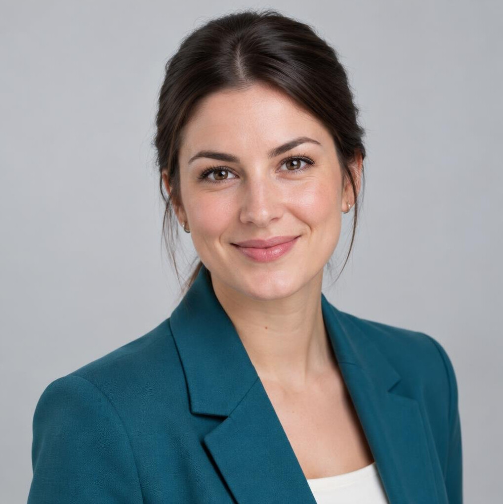 Portrait of a Slovenian female customer care specialist